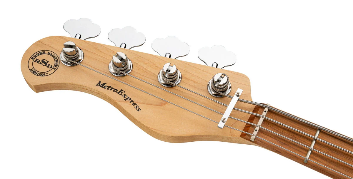 גיטרה בס שמאלית אקטיבית 4 Sadowsky 21 Fret Hyprid PJ Bass 4 BK SHP CHR - תמונה 4