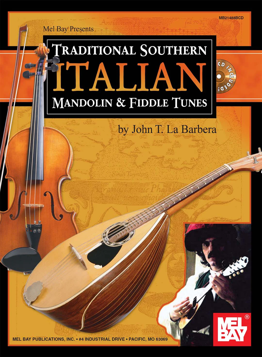 ספר תווים למנדולינה Traditional Southern Italian Mandolin & Fiddle Tunes