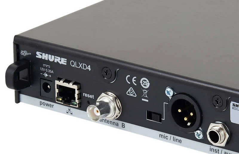 מערכת אלחוטית SHURE QLXD24E/SM58-Z18 - תמונה 7