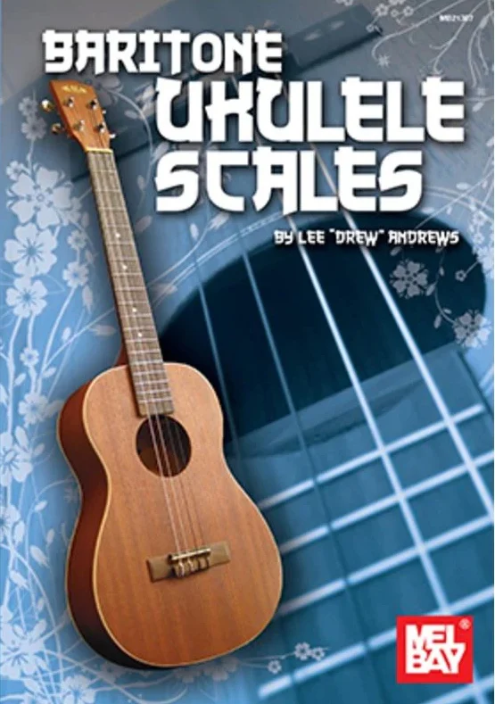 ספר תווים ליוקללי בריטון Baritone Ukulele Scales book