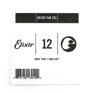 מיתר בודד 0.12 לחשמלית/אקוסטית ELIXIR NANOWEB