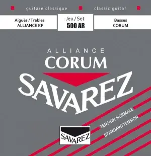 סט מיתרים לגיטרה קלאסית Savarez Alliance Corum 500AR
