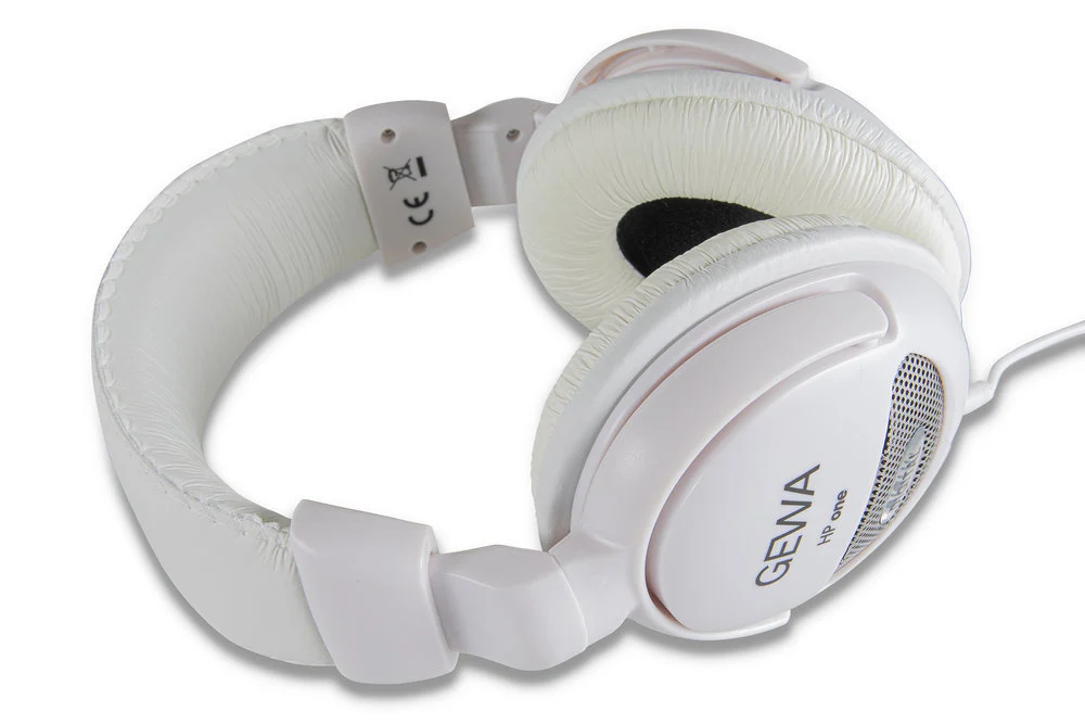 אוזניות סטריאו דינאמיות בצבע לבן GEWA HP ONE 170925