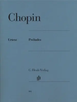 ספר תווים Chopin Preludes