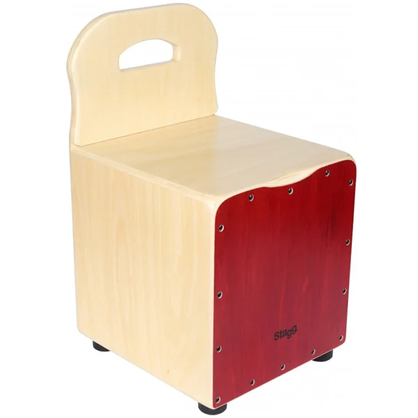 קחון לילדים בצבע אדום Stagg CAJ KID RED