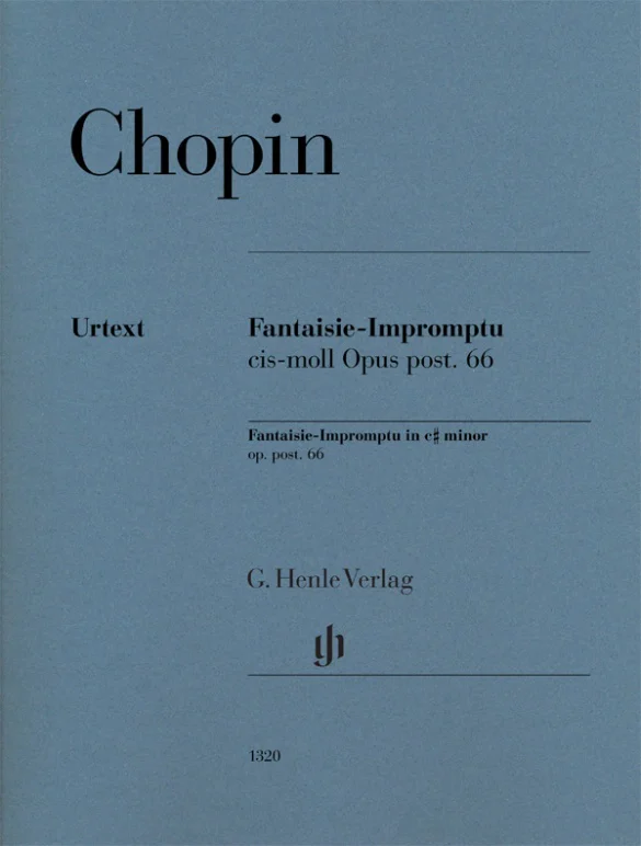 ספר תווים Fantaisie-Impromptu c sharp minor op. post. 66