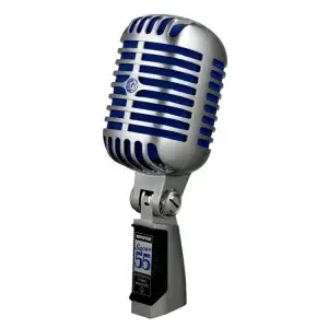 A SHURE Super 55 Deluxe - המיקרופון הקלאסי עם צליל חדש!