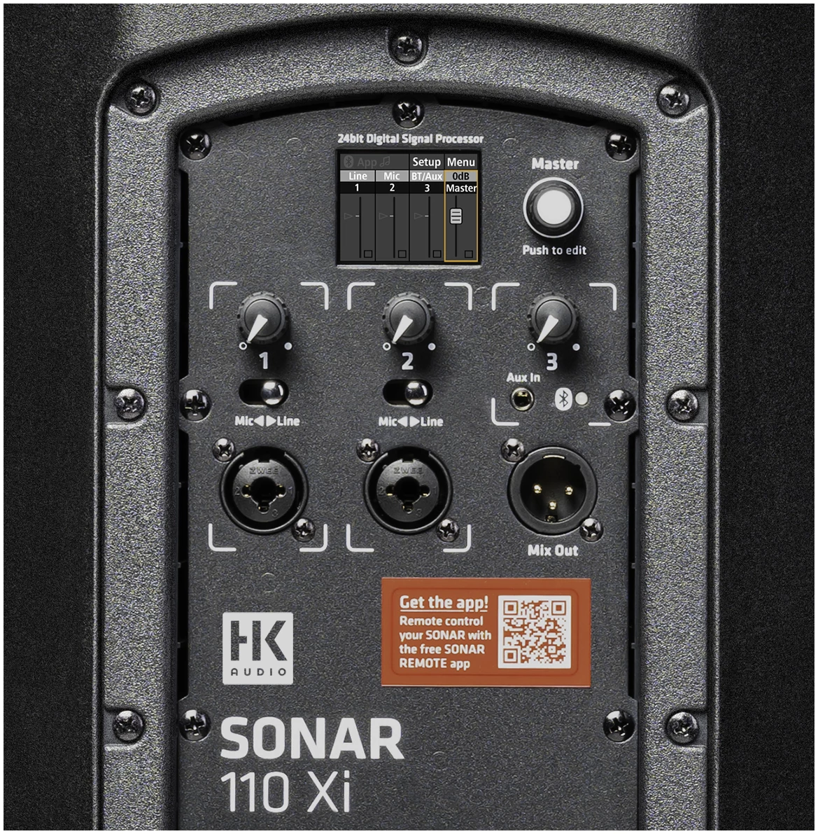רמקול מוגבר 10″ עם שליטה מרחוק HK Audio SONAR 110 XI - תמונה 5