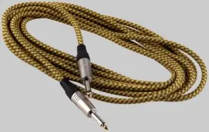 כבל 6מ' PL-PL ציפוי בד WARWICK RCL30206 TC GOLD