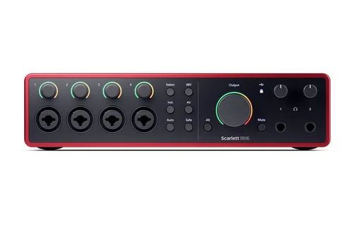 כרטיס קול Focusrite Scarlett 18i16 4th Gen - תמונה 2