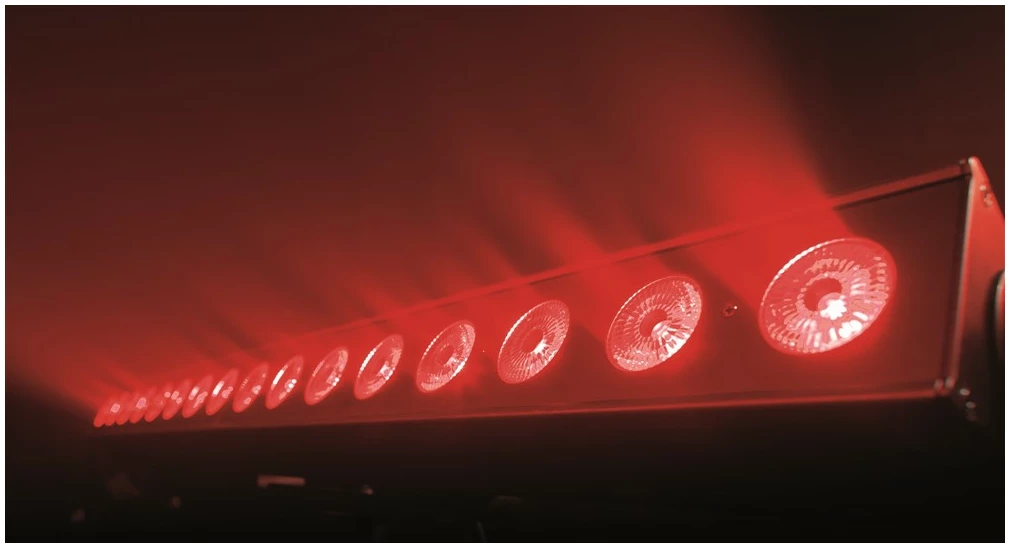 בר תאורה 8X12W led RGBWAU/FC IRC - תמונה 4