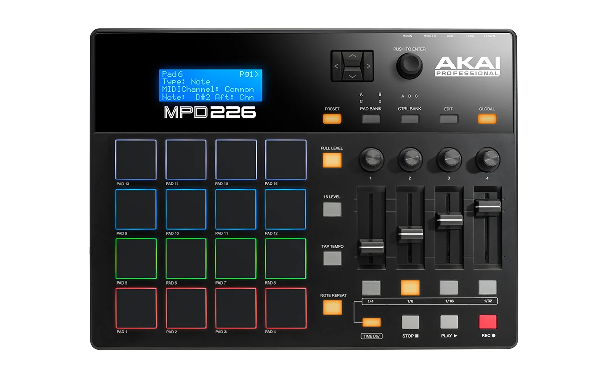 משטח שליטה AKAI Professional MPD226 - תמונה 2