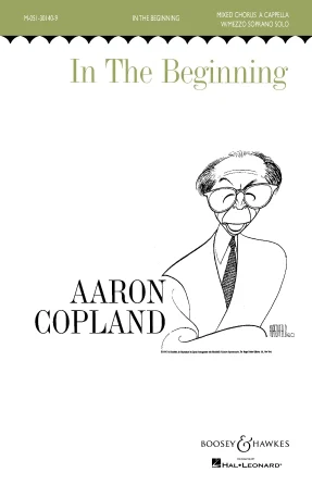 ספר תווים לשירה Aaron Copland - In the Beginning