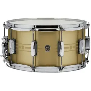 תוף סנר LUDWIG HEIRLOOM SNARE-BRASS LBR0714 7X14