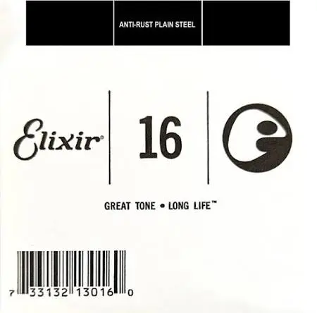 מיתר בודד 0.16 לחשמלית/אקוסטית ELIXIR NANOWEB