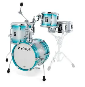 מערכת תופים 4 חלקים 14" AQ2 Martini בצבע טורקיז מיוחד מבית Sonor
