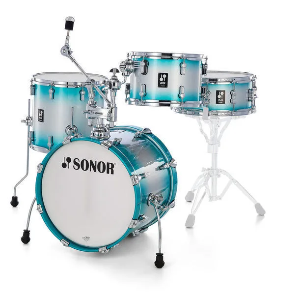מערכת תופים 16" 4 חלקים AQ2 Safari בצבע טורקיז מבית Sonor
