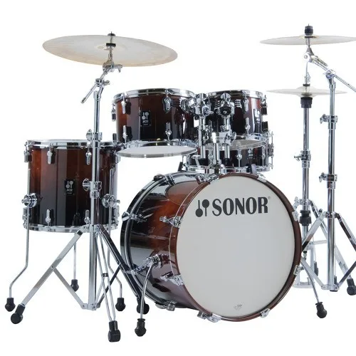 מערכת תופים 5 חלקים 22" AQ2 Stage בצבע חום מבית Sonor