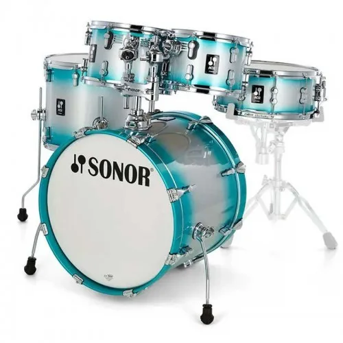 מערכת תופים 5 חלקים 20" AQ2 Studio בצבע טורקיז מבית Sonor