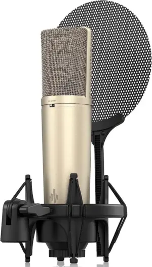 מיקרופון קונדנסר EC2802 עם דיאפרגמה גדולה DC87 מבית DONNER