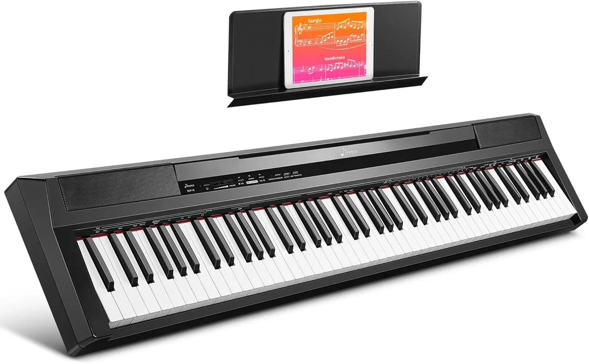 פסנתר חשמלי ללא סטנד EC3040 Donner DEP10 88 Keys