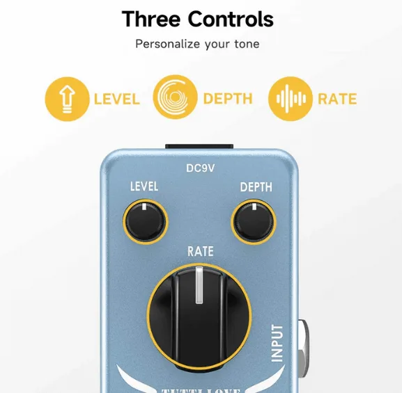 פדל קורוס Tutti Love Chorus Guitar Pedal EC744 מבית DONNER