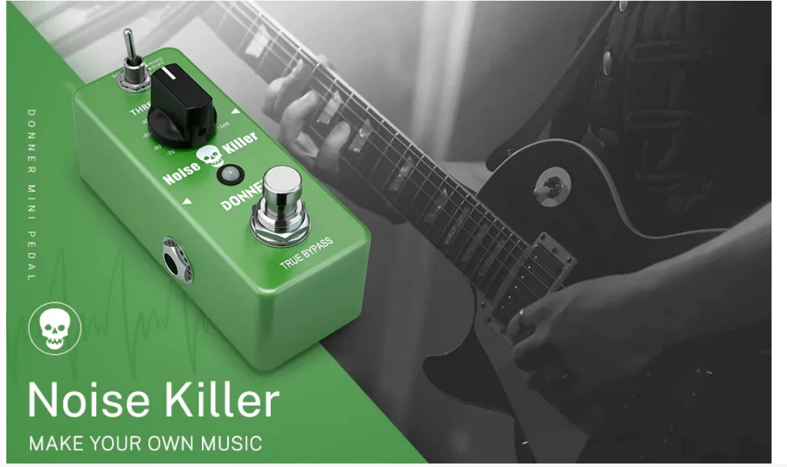 פדל קוטל רעשים EC886 Noise Killer Guitar Effect Pedal מבית DONNER