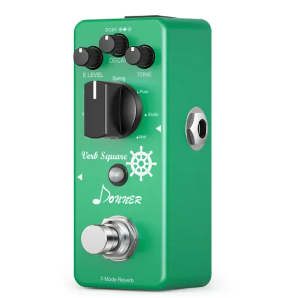 פדל ריברב לגיטרה 7 מצבים EC-965 Verb Square Reverb Guitar Pedal מבית DONNER