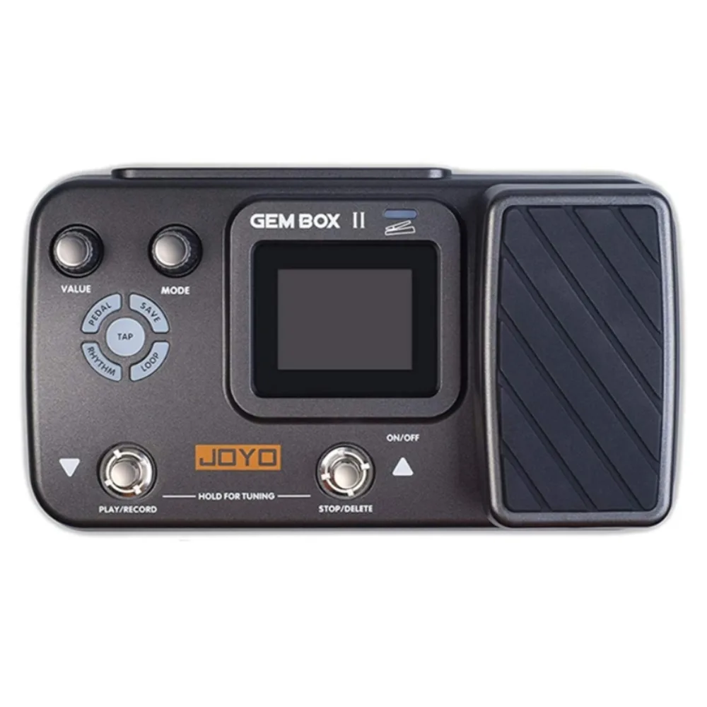 מולטי אפקט גיטרה נטען GEMBOX II עם 8 מודולי אפקטים ו-66 סוגי אפקטים - JOYO JO-GEM BOX II