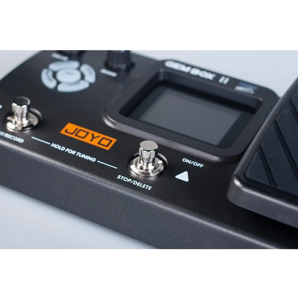 מולטי אפקט גיטרה נטען GEMBOX II עם 8 מודולי אפקטים ו-66 סוגי אפקטים - JOYO JO-GEM BOX II