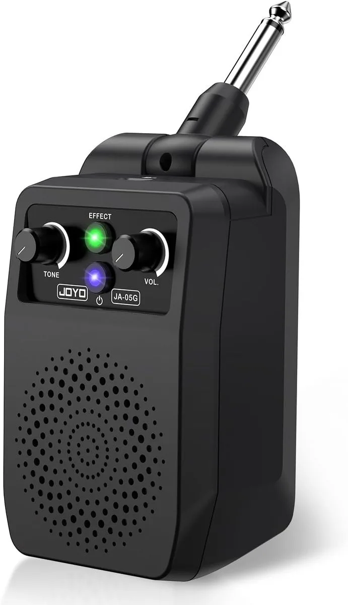 מגבר גיטרה מיני נטען עם Bluetooth וחיבור ישיר - JOYO JA-05G