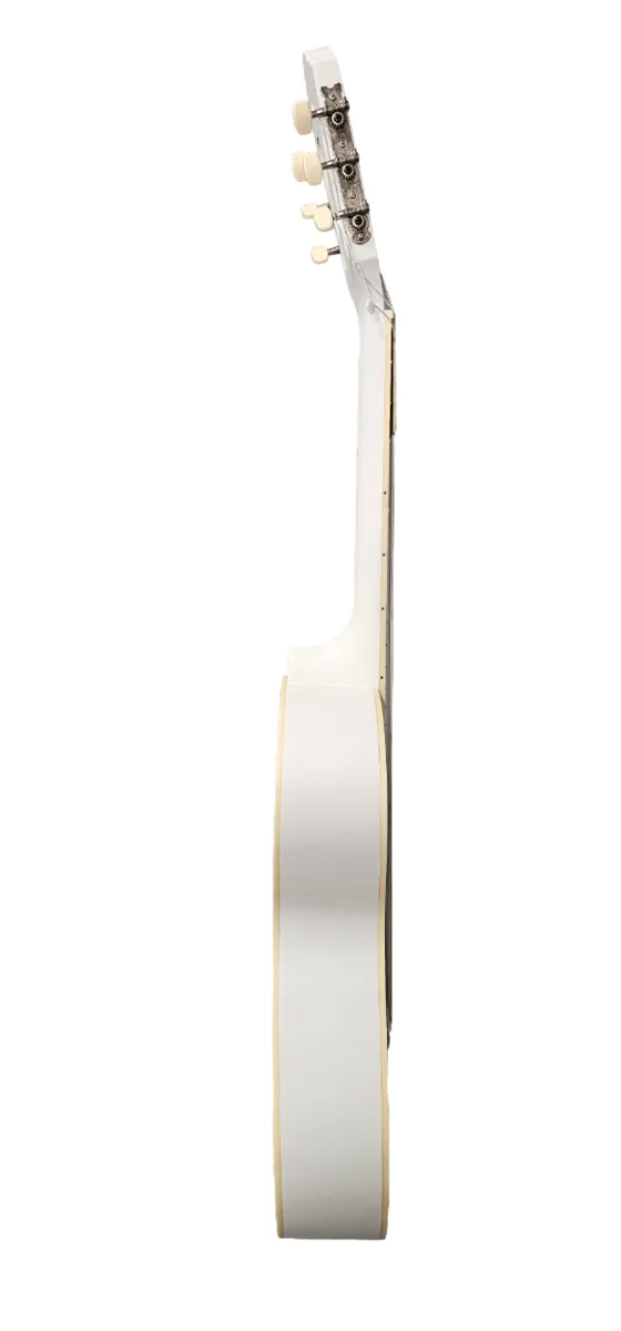 גיטרה קלאסית 43 בצבע לבן מאט LC-20 כולל תיק מבית LEGRAND