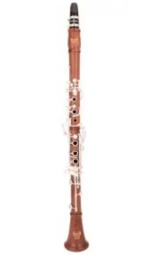 קלרינט מקצועי בעבודת יד מעץ אדום (Redwood) מלא MCL5117K מבית MIDWAY