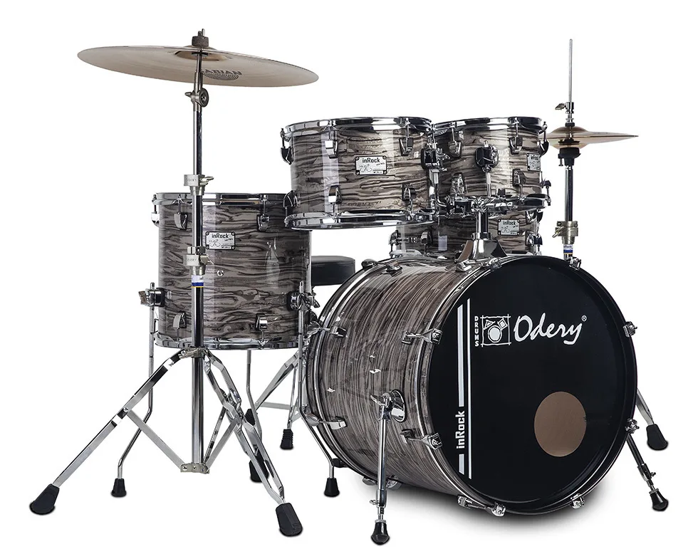 מערכת תופים 5 חלקים + איבזור וכסא 20" (2 אריזות) ס Odery-(Brazil) ODERY(Brazil)