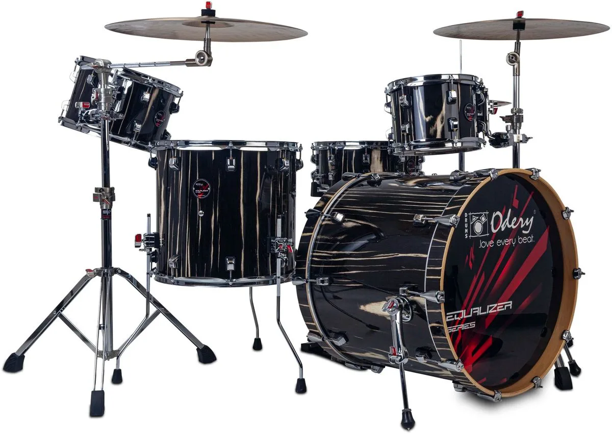 תוף סנר 14" מסדרת Equalizer lacquer בצבע The Black Trees מבית ODERY(Brazil)