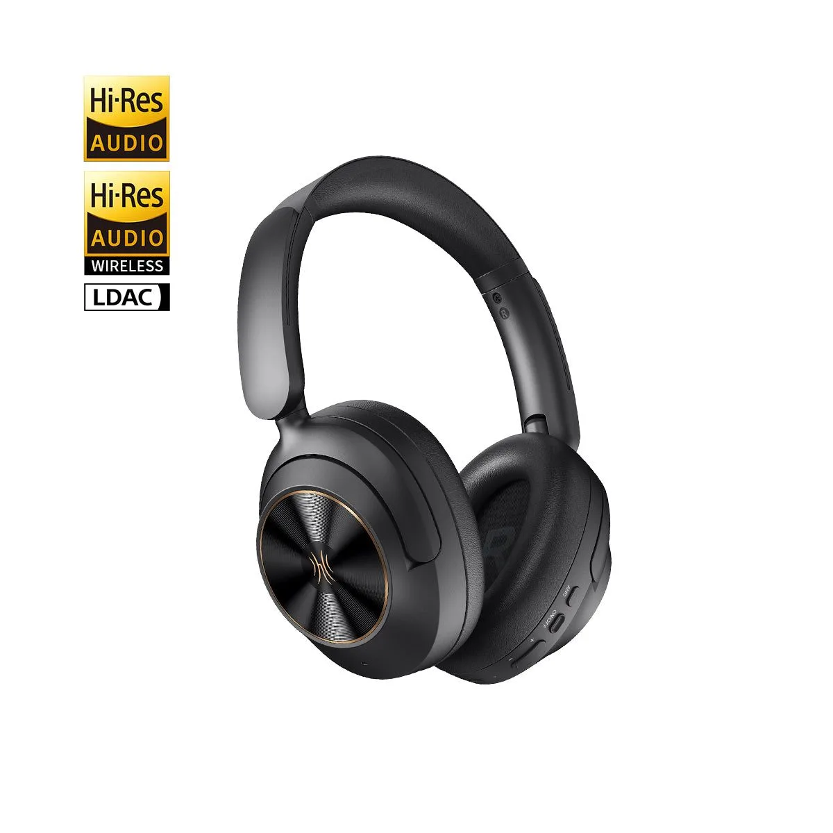 אוזניות Over-ear אלחוטיות עם ANC היברידי ומבטל רעשים - OneOdio Focus A6