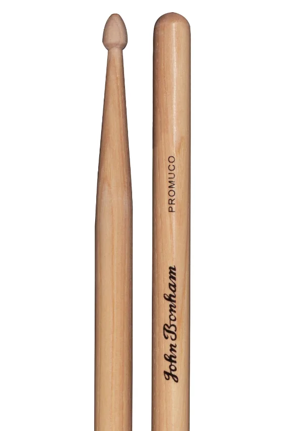 מקלות תופים סיגנצ'ר John Bonham Signature של המתופף האגדי ג'ון בונהם Premium Hickory מבית PROMUCO