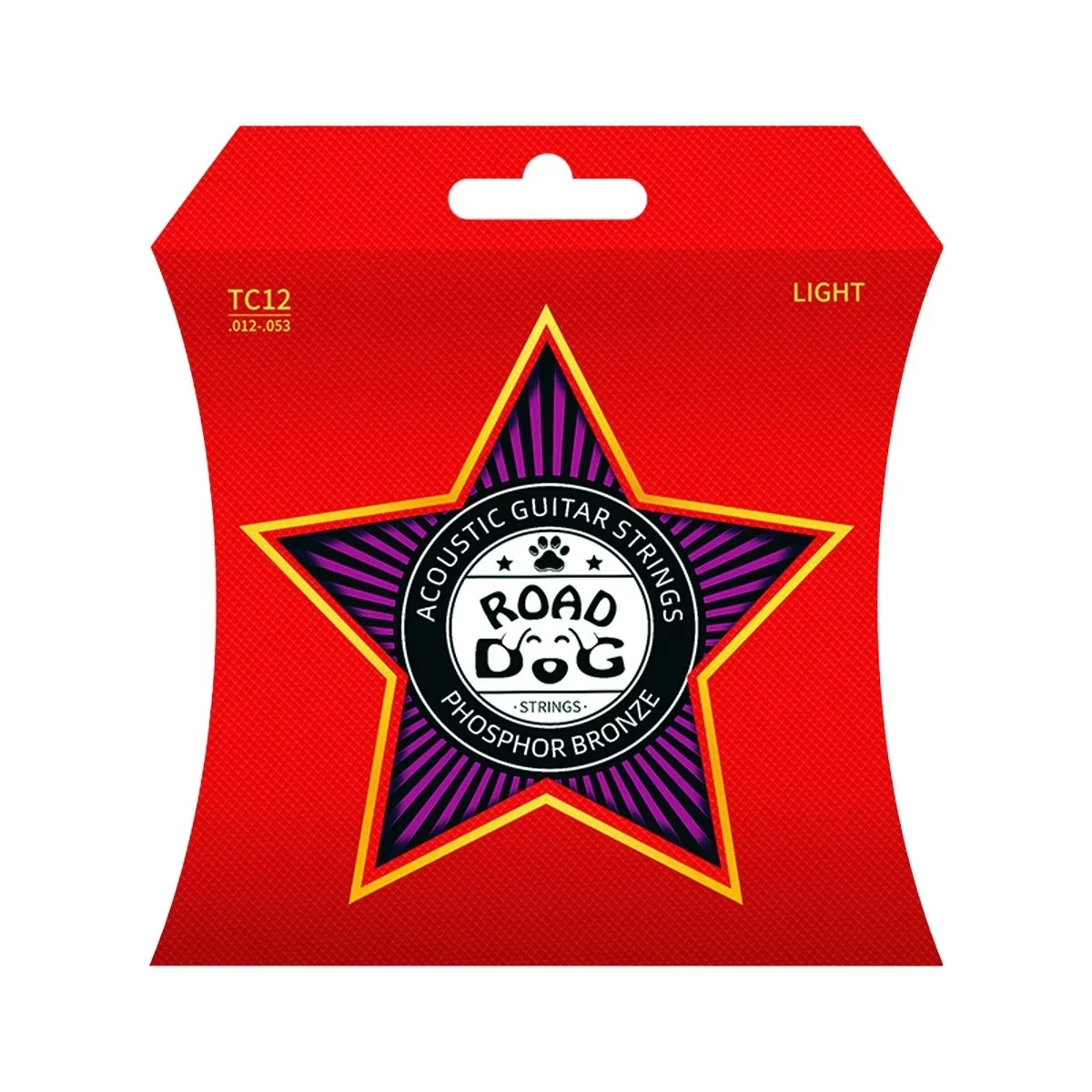 סט מיתרים לגיטרה אקוסטית - ROAD DOG TC12 012-053