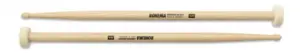 מקלות תופים קומבו 5CFS קצה עץ + קצה לבד 613222 | American Hickory lacquered teardrop tip and felt washer מבית ROHEMA (GERMANY)