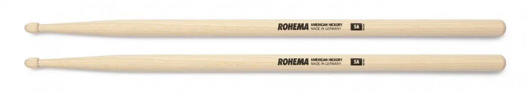 מקלות תופים 613230 | Classic American Hickory - 5A Natural מבית ROHEMA (GERMANY)