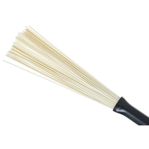 מברשות ניילון לתופים 61397 JB-4 Rubber handle, nylon bristles מבית ROHEMA (GERMANY)