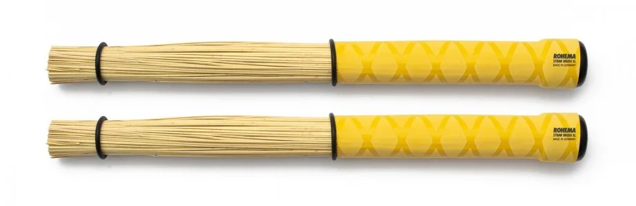 מברשות קש לתופים 618057 XL Straw Brushes מבית ROHEMA (GERMANY)