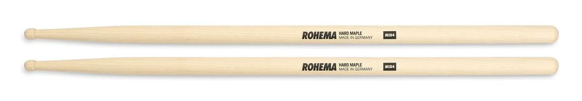 מקלות תופים 618091 | MAPLE MSD4 גימור לכה מבית ROHEMA - Germany ROHEMA (GERMANY)