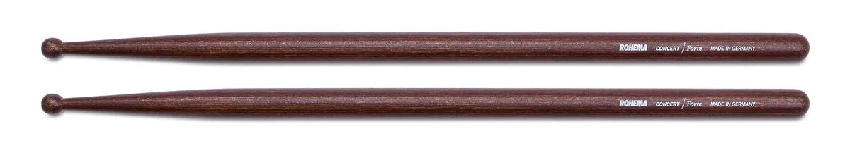 מקלות תופים קונצרטיים 618119 | Forte Concert Red Hornwood גימור שמן מבית ROHEMA - Germany ROHEMA (GERMANY)
