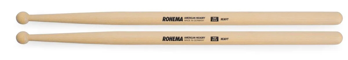 מקלות תופים 618183 | לפד אימונים ציפוי Wax מבית ROHEMA - Germany ROHEMA (GERMANY)