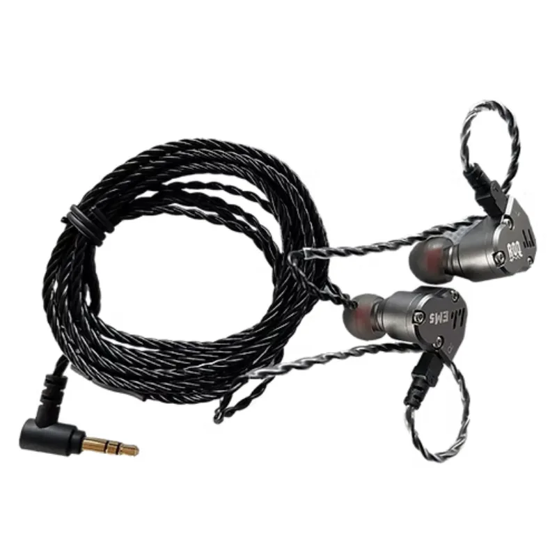 אוזניות מקצועיות עם כבל IN - EAR EM5 ROQ AUDIO