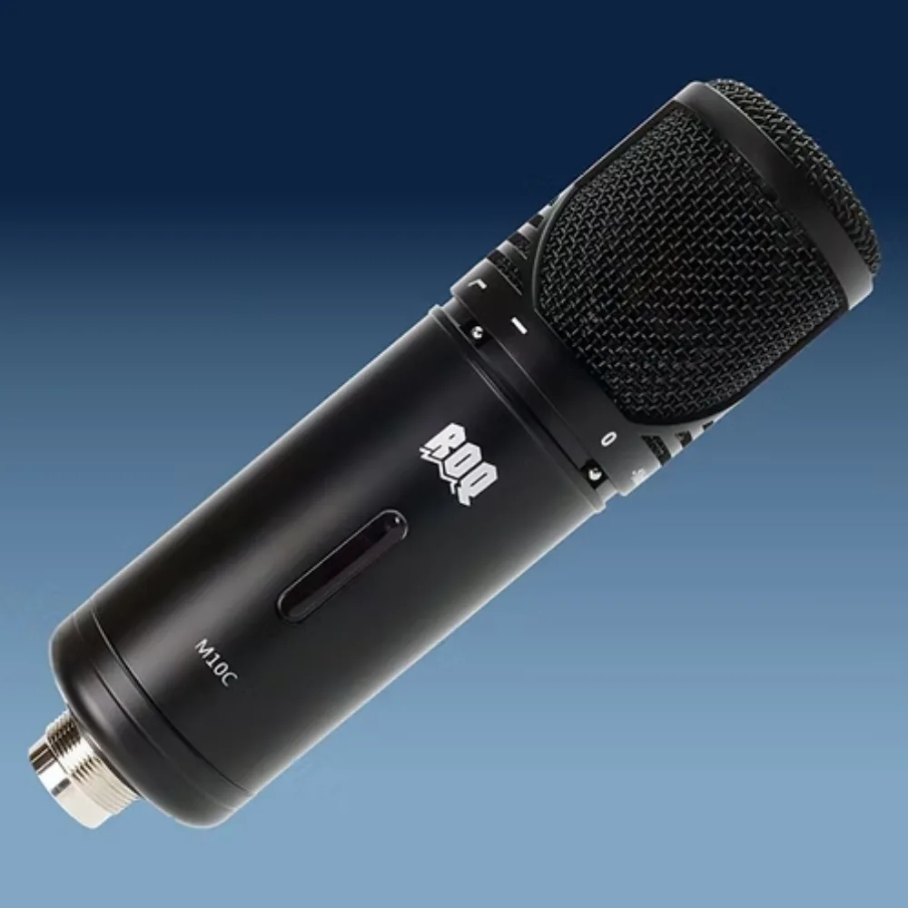 מיקרופון קונדנסר M10C XLR ROQ AUDIO