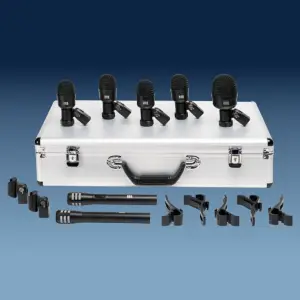 סט 7 מיקרופונים M7 לתופים מבית ROQ AUDIO
